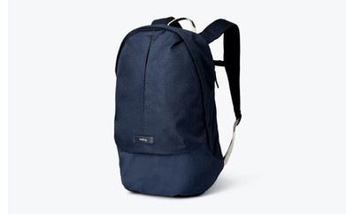 bellroy classic backpack canada Daypack (laptop with 16 inch laptop sleeve, external pockets and luggage pass-through) - Indigo access front pocket with a key clip Bellroy Canada | Wallets, Travel