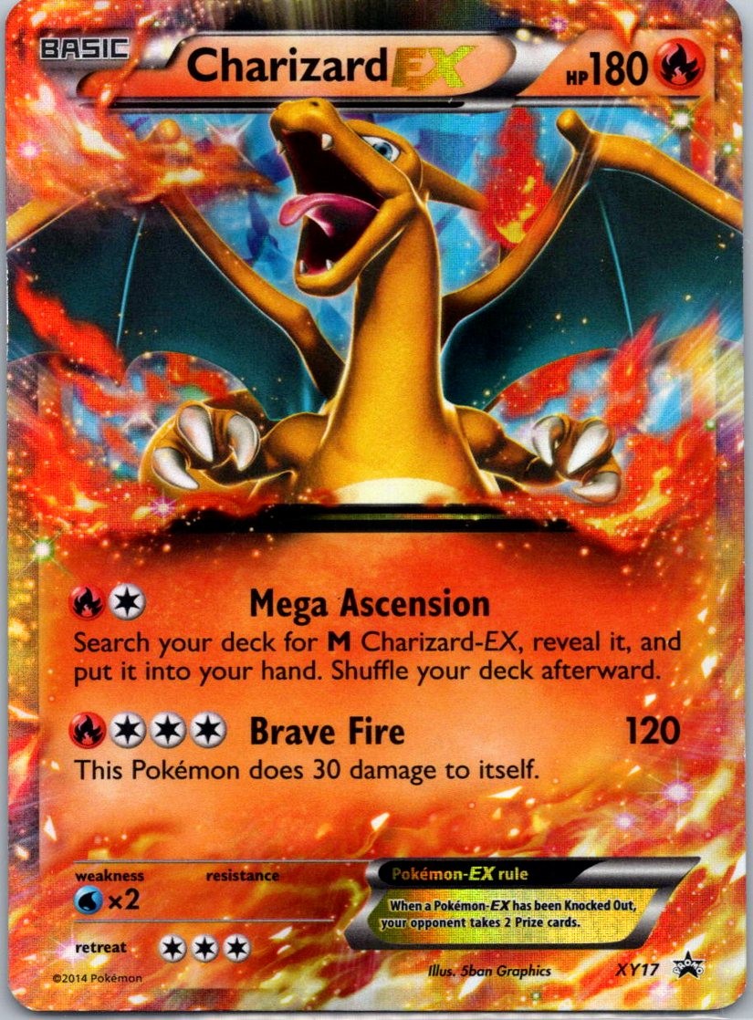Charizard EX - XY17 Promo XY Promos 2013 LP