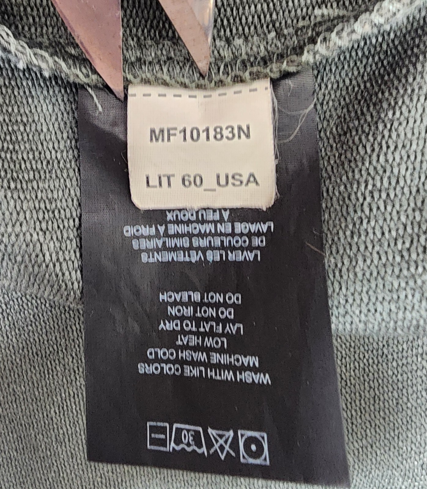 Cuts Sage Green Hyperloop Split Hem Pullover Swea… - image 11