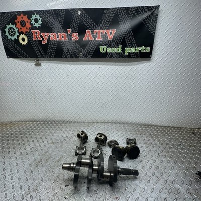 2004 02-09 Honda VFR800 Interceptor OEM Crankshaft Connecting Rods Pistons Lot