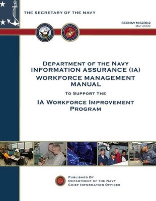 Department of the Navy Information Assurance Workforce Management Manual by Depa