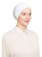 Hijab Cap Beanie Undercap Scarf Turban Head Wrap Muslim Under Scarf Women In
