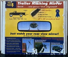 Hitch Align Trailer Hitching Mirror Wide Angle For Trucks Suvs Vans And Cars