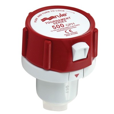 Rule 500 GPH Replacement Motor Cartridge f/Tournament Series Pumps 45DR UPC 0...