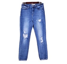 VERVET Jeans Women's 29 High Rise Skinny Distressed Designer Denim