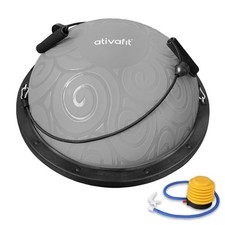 Half Balance Ball Trainer with Resistance Bands