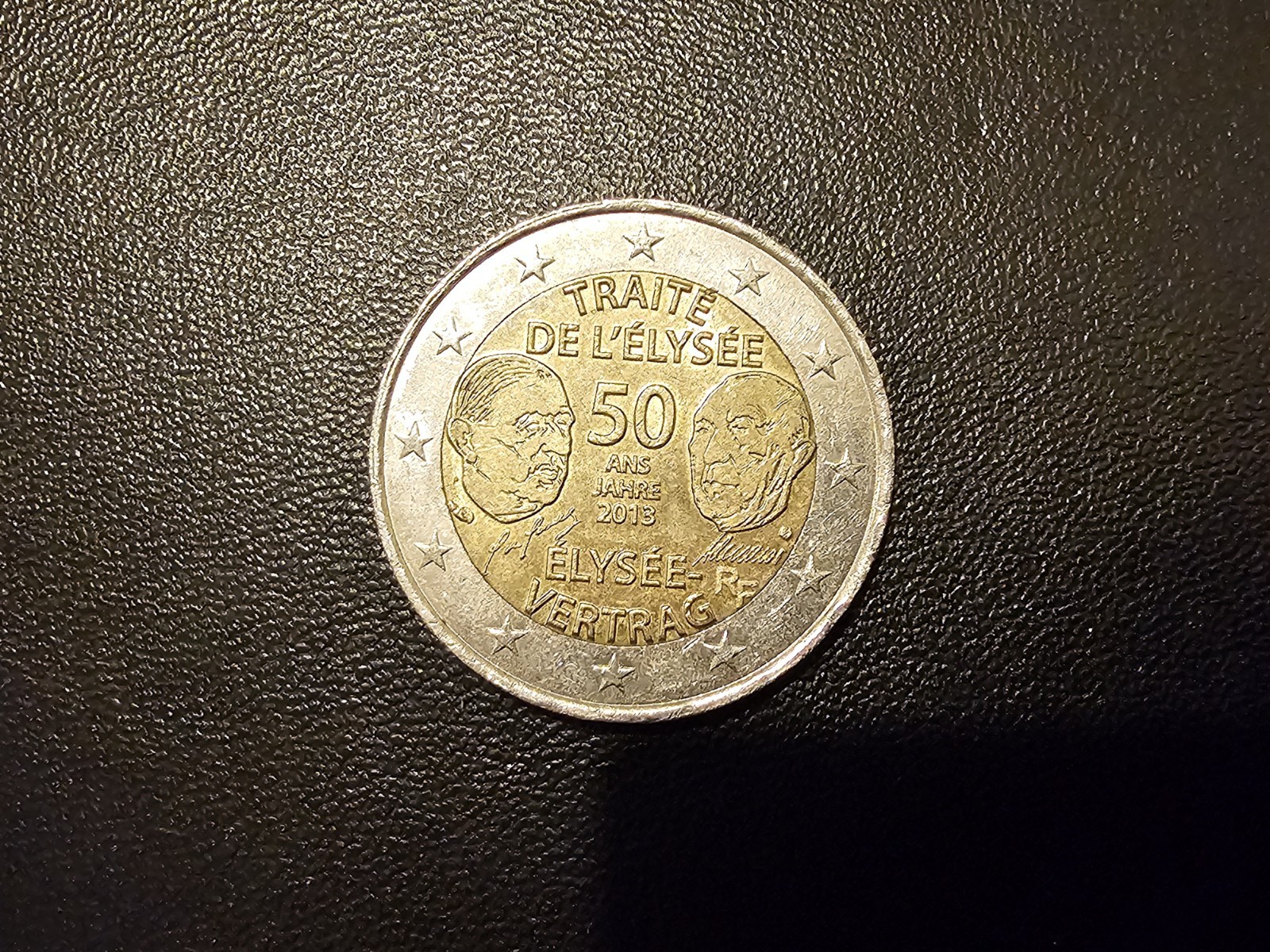 2 EUROS 2013 FRANCE TRAITE DE L ELYSEE