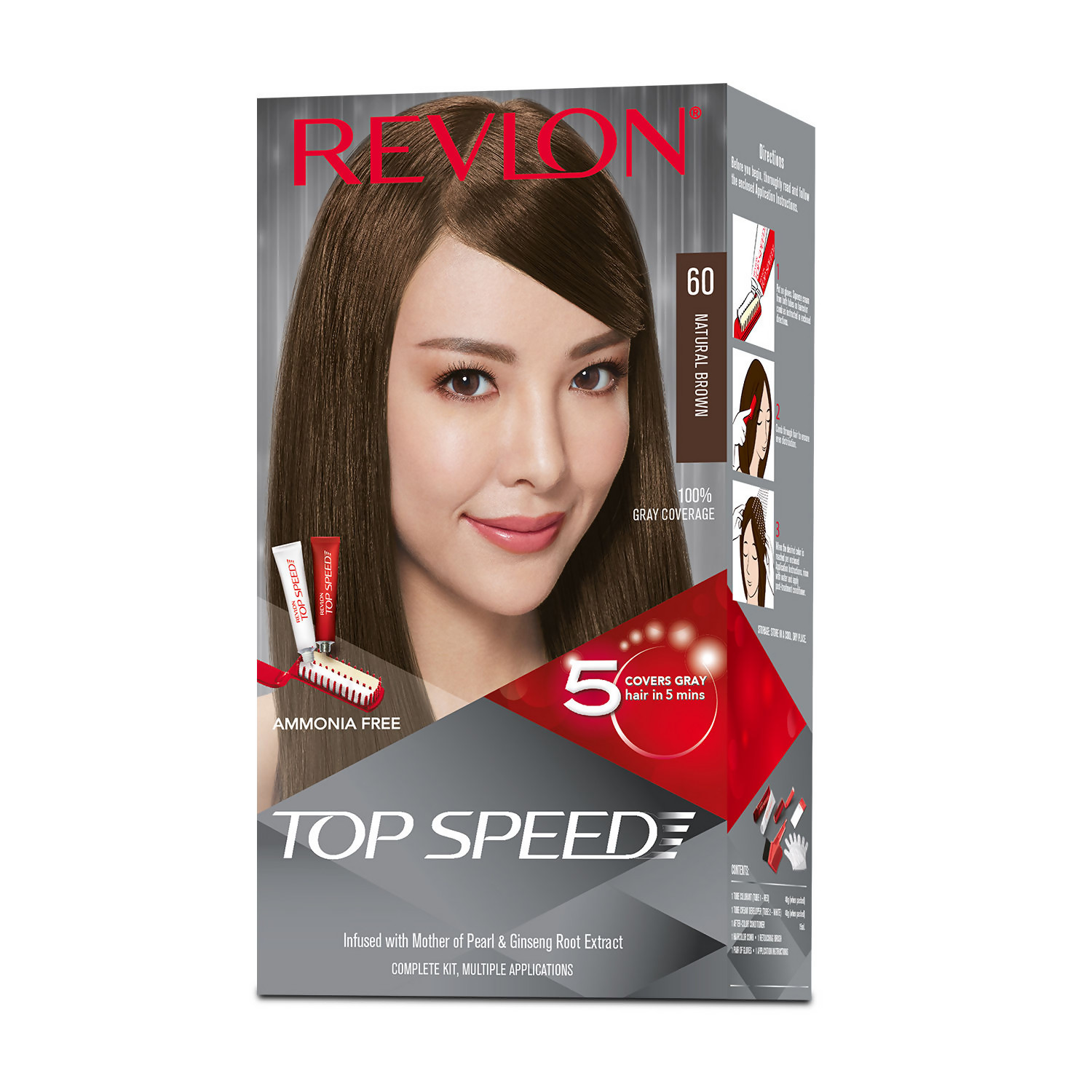 Women - Natural Brown 60