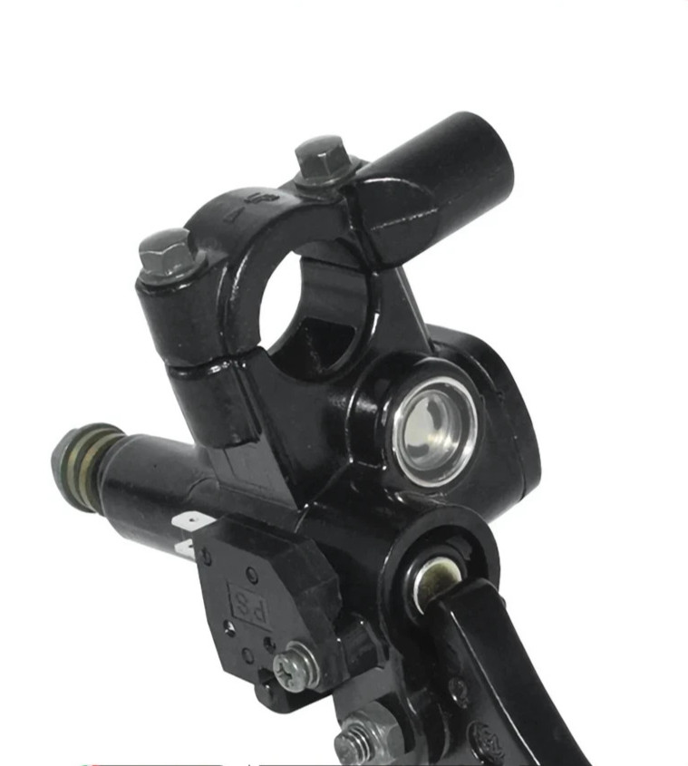 - Senza marca/Generico - - Pompa Freno Anteriore Moto Scooter Enduro Cross Motard Universale Nera Destra - Miniatura 6