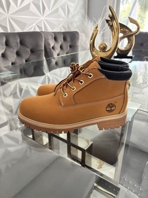 Timberland Nellie Waterproof Chukka Boot Women s Size 8.5 Wheat And Black NIB