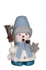NEW IN BOX - Ulbricht Mini Frosty Snowman - German Smoker/Incense Burner 1-668