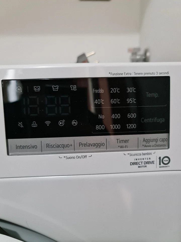 Lavatrice LG F2WV5S8S0E 8,5 kg AI DD – Prof. 47,5 - Immagine 3 di 4