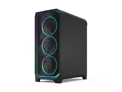 Fractal Design Meshify 3 Ambience Pro RGB ATX mATX Mid Tower PC Case - Black - Afbeelding 2 van 5