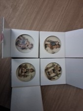 Goebel Hummel Mini Collector Plates,  Decorative Set of 4 Hum 980,992,993 & 995