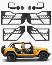 Jeep Tube Doors, 4-Door, Hunting Style Jeep Tubular Door with DOT Certified Rear