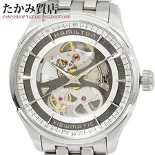 Hamilton Jazzmaster Viewmatic Skeleton Gent H42555151 H425551 Used Watch