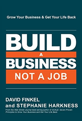 #ad #ad Build a Business Not a Job hardcover Stephanie Harkness David Finkel $12.29