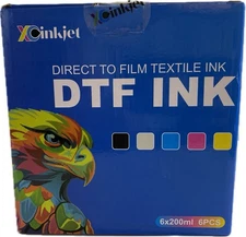NEW XCinkjet DTF INK Refill Compatible Replacement for Epson ET 8550 ET 8500...