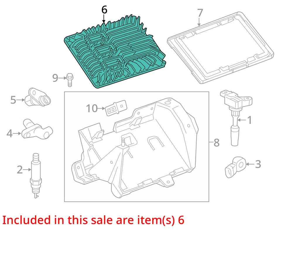 Computadora de control del motor Cadillac Ats 2013-2015 ecu pcm ecm pcu fabricante original LV4LO Foto 3 de 4