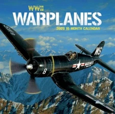 2026 WWII Warplanes Wall Calendar
