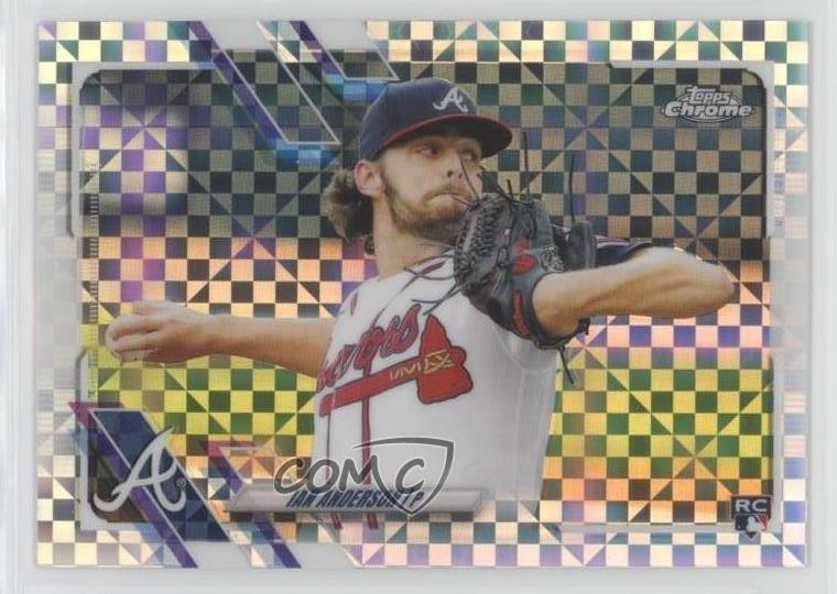 2021 Topps Chrome X-Fractor Ian Anderson #6 Rookie RC uk2