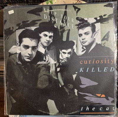 CURIOSITY KILLED THE CAT--Keep Your Distance--Vinyl LP-1987 Mercury