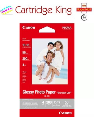 Canon GP-501 Glossy Fotopapier 4x6 - 50 Blatt für PIXMA TS7650i
