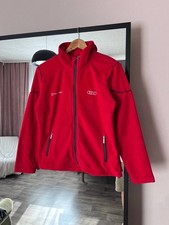 Audi S Line Mens Racing Car Motor Sport Raglan Hooded Brushed Fleece