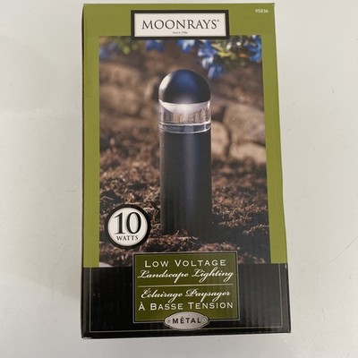 Moonrays  Low Voltage Landscape Light 10W Metal Outdoor Pathway Garden Lamp