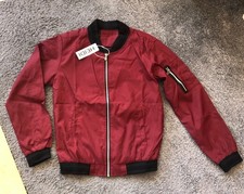 Jacke Damen Gr. S NEU rot Bomberjacke