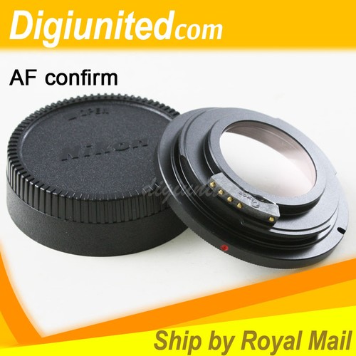 AF Confirm M42 screw Zeiss Pentax lens to Nikon F mount adapter D600 D800 D7100