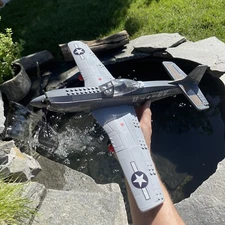 P-51 Mustang Fighter Plane Set Building Blocks Bricks In Original Box