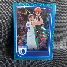 2022-23 Luka Doncic NBA Hoops Base #119 Teal Explosion Dallas Mavericks