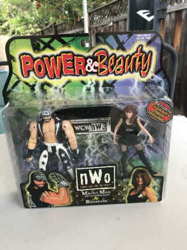 SMASH 'N SLAM Wrestling Ring w/Mean Gene Okerlund NEW MSB Toybiz 1998  WCW/NWO