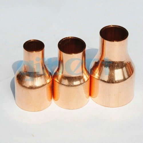 Inner Dia 6.35-54mm Copper End Feed Reducer Weld Pipe Fitting Chiller Plant - Picture 121 of 163