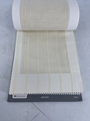 KRAVET Basics Window/ Wide Width Sheer Brilliance Sample Book #1838 - Picture 5 of 10