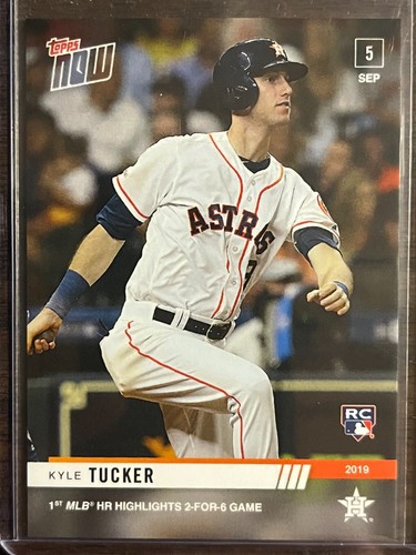 2019 Topps Now 802 Kyle Tucker