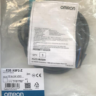 1PC New Omron E2E-X5F2-Z Proximity Sensor Free Shipping E2EX5F2Z
