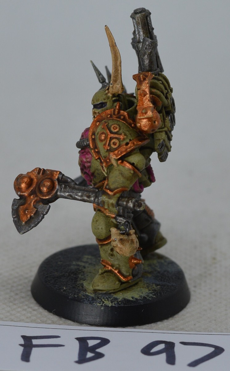 Warhammer 40k, Death Guard, Plague Marine x1, Lot #FB97 | eBay