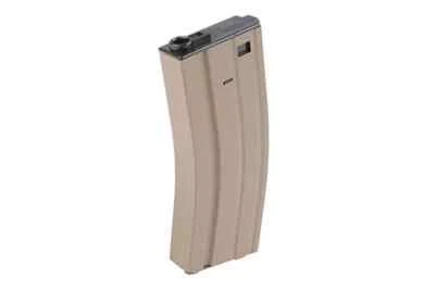 Cyma M4/M16 Mid-Cap Magazin 150 BB - TAN Airsoft (S)AEG Softair 6mm BB AR15