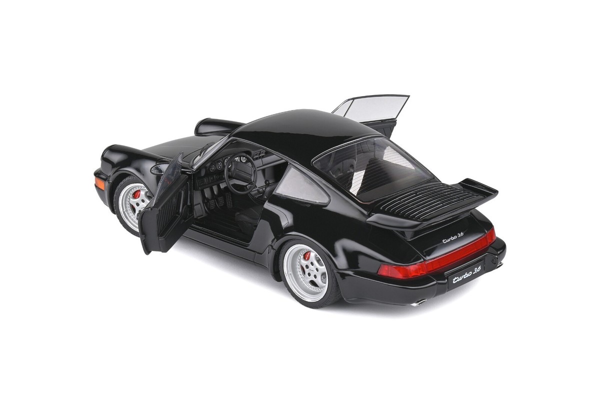1993 PORSCHE 911 (964) CARRERA TURBO 3.6 BLACK 1:18 by