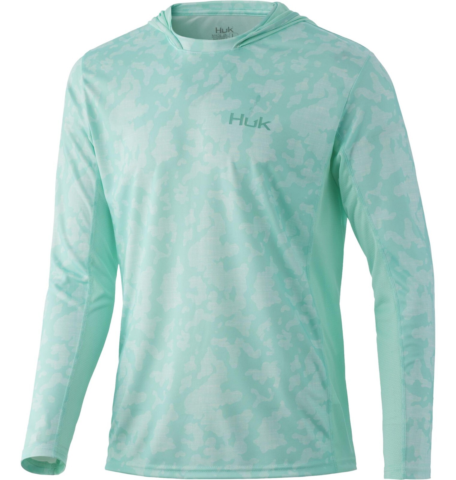 Легкая толстовка Huk Mens Icon X Running Lakes с капюшоном пляжное стекло 7390₽