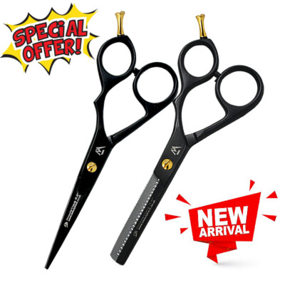 Profi Salon Friseurscheren Set Friseur Haarschneide-/Ausdünnungsschere