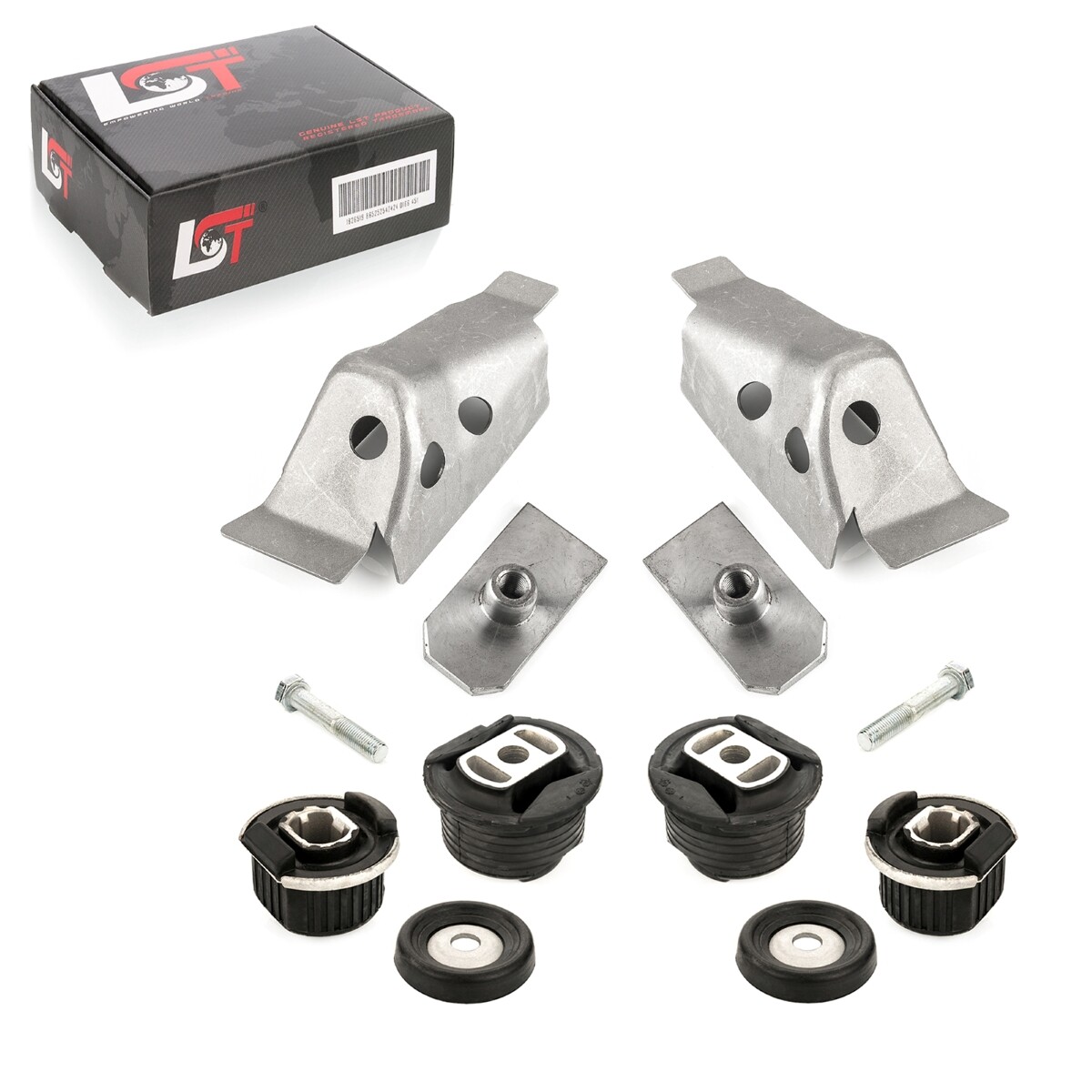 LST 2X Rear Axle Mount Axle Body Bearing Set For Mercedes E-Class W124 S124