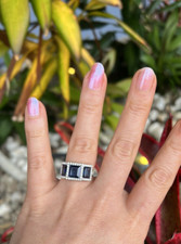 18ct Gold Burmese Sapphire Diamond Ring with Valuation Certificate $35,200