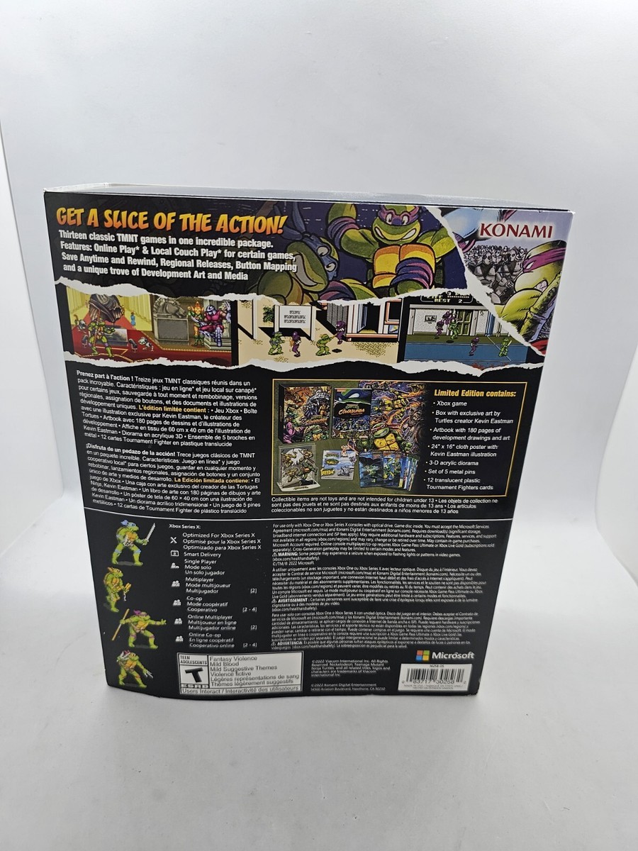TMNT: The Cowabunga Collection Limited Edition - Xbox (game TMNT: The Cowabunga Collection Limited Edition - Xbox (game