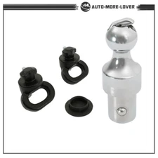 60638 2-5/16" Gooseneck Ball & Safety Chain Anchor Kit 38000 lbs Puck System