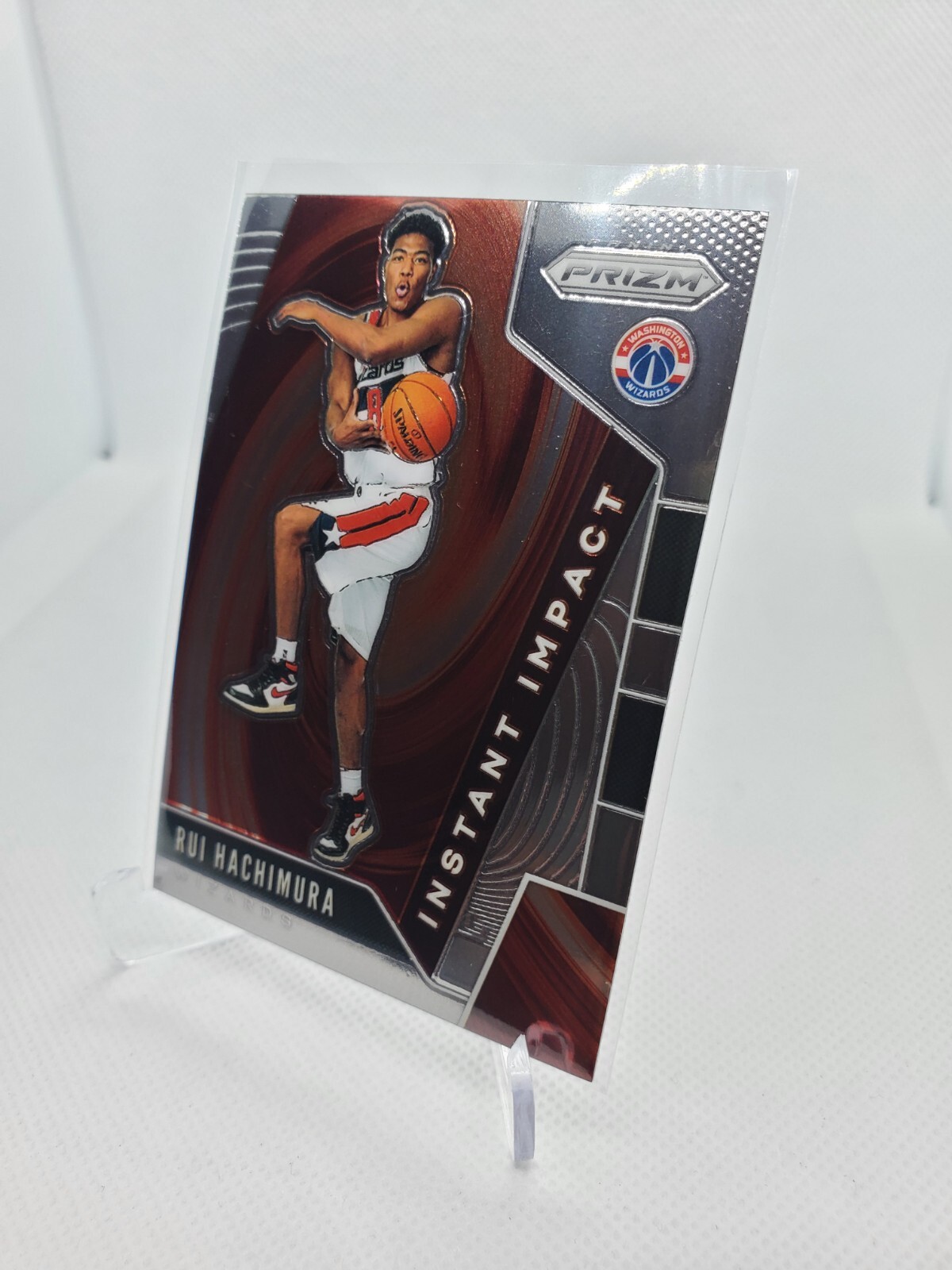 Rui Hachimura - Wizards - 2019-20 Panini Prizm - Instant Impact Rookie RC - #8