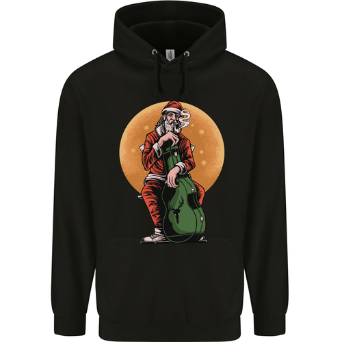 Gitarre Weihnachtsmann Chilling Out Weihnachten Kinder Kapuzenpulli