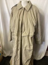 Misty Harbour Full Length Hooded Coat Jacket Xl Raincoat Mac Heavy